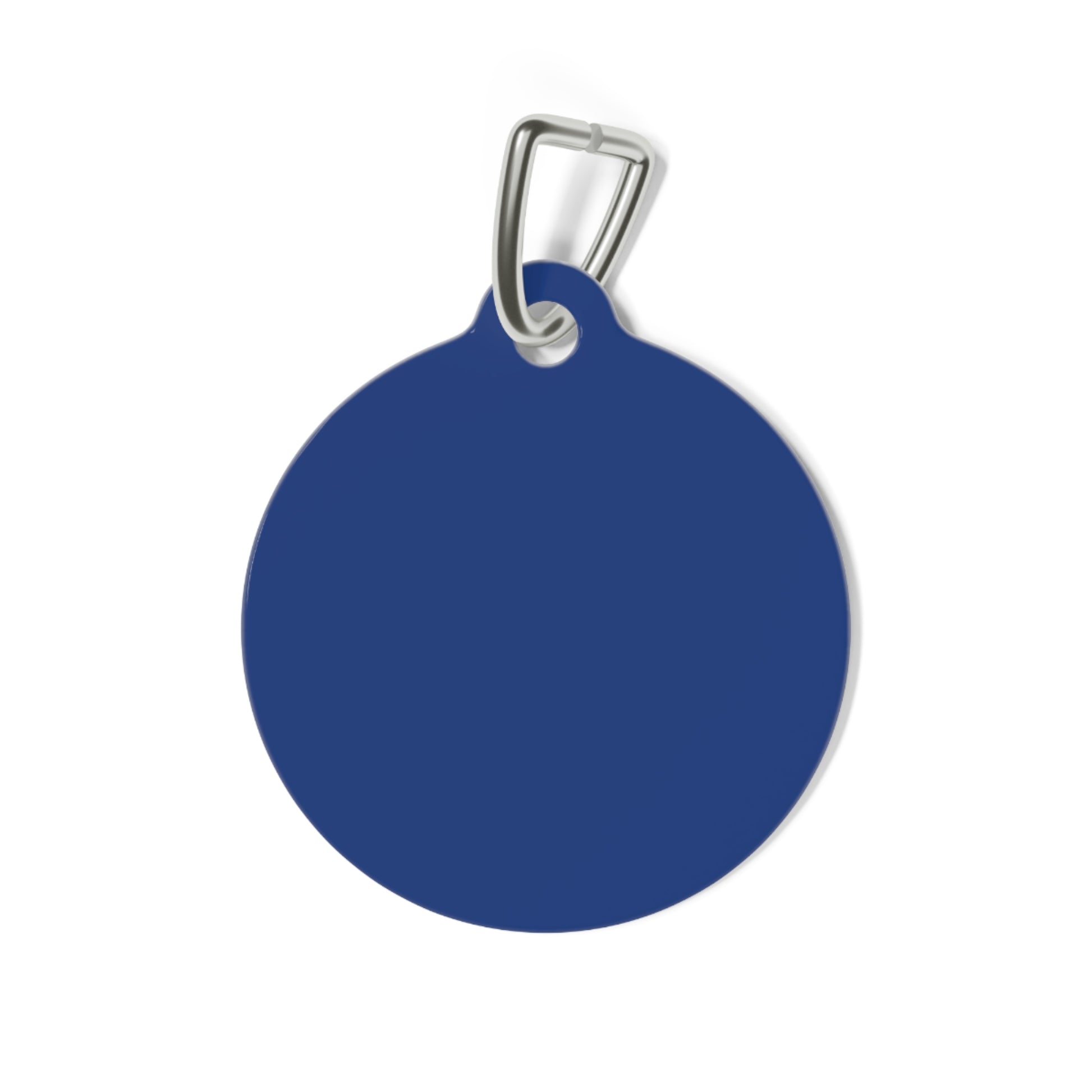 Israeli Flag Pet Tag back