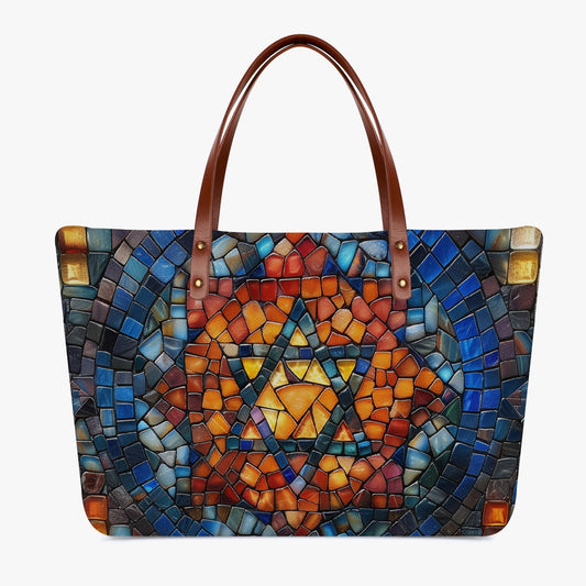 Mosaic Star of David Israeli Bag front