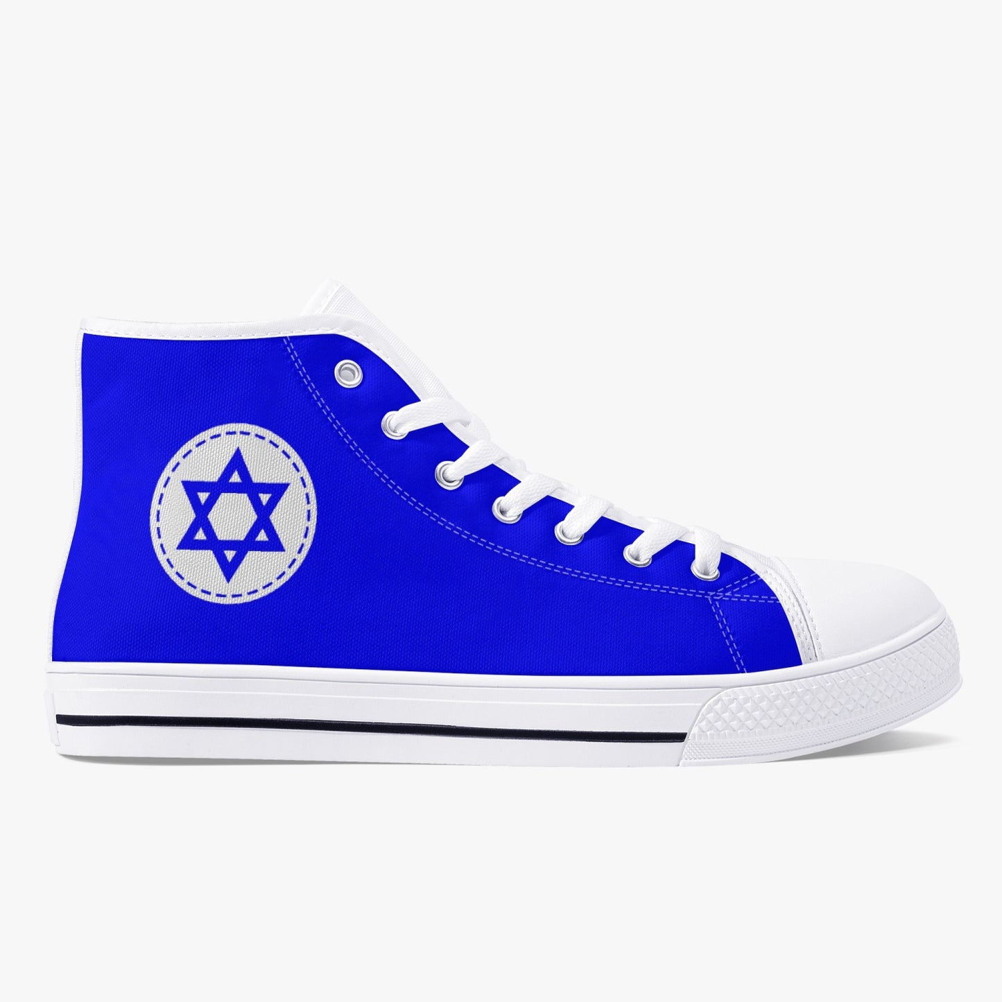 Star of David Israeli High-Top Shoes right