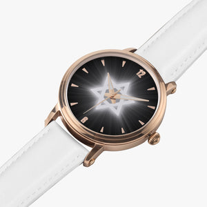 Bright Star of David Automatic Watch (Rose Gold)