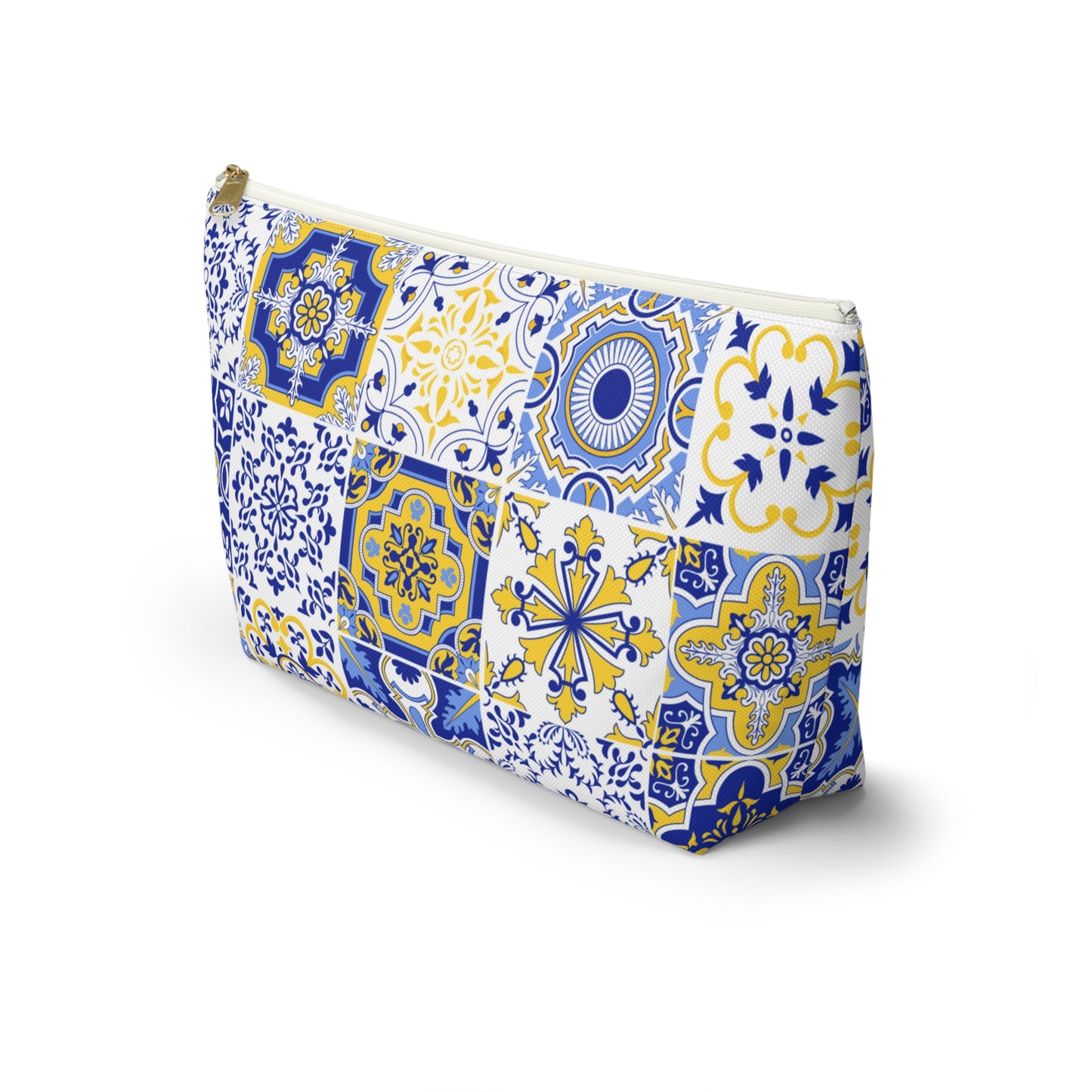 Mosaic Accessory Pouch w T-bottom angled