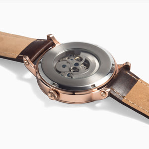 Bright Star of David Automatic Watch (Rose Gold)