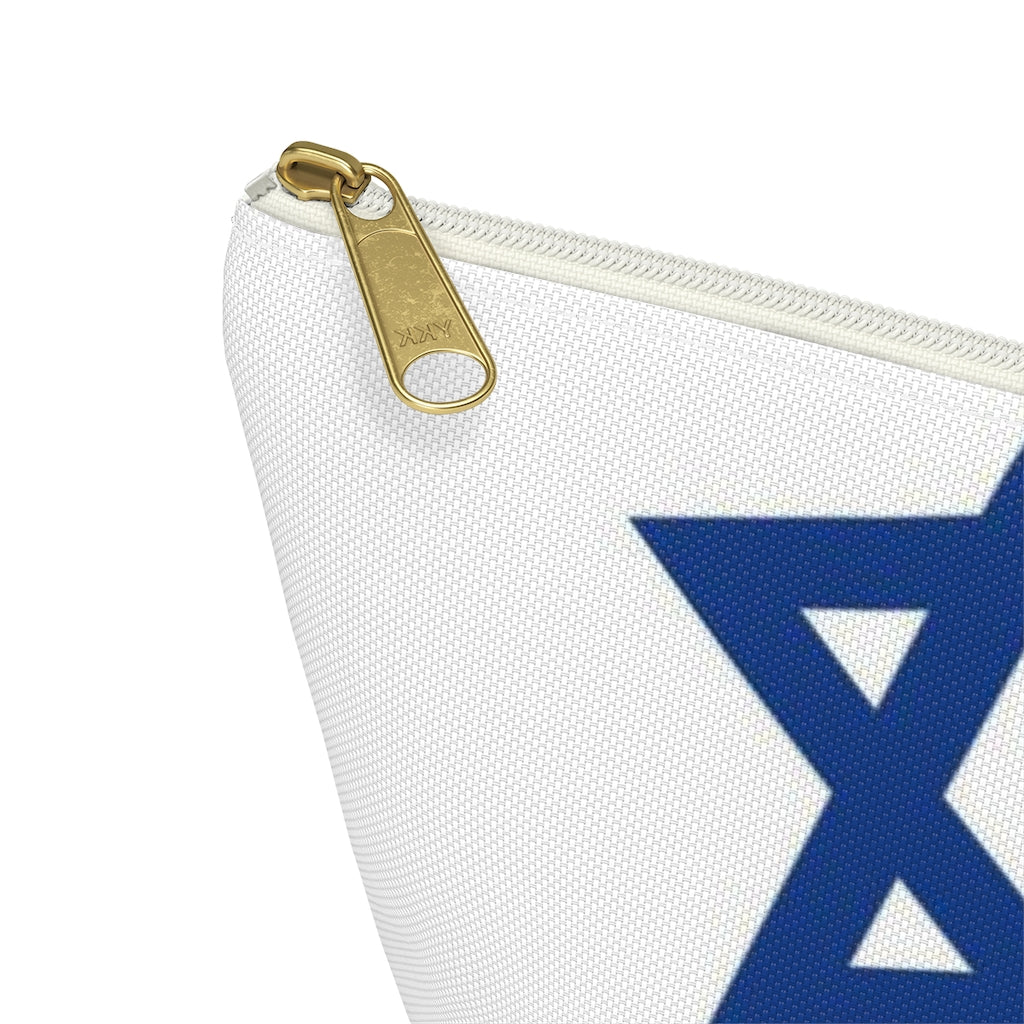 Flag of Israel Accessory Pouch 6